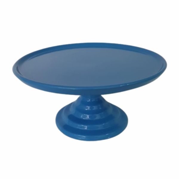 Bandeja Azul Turquesa Redonda G 